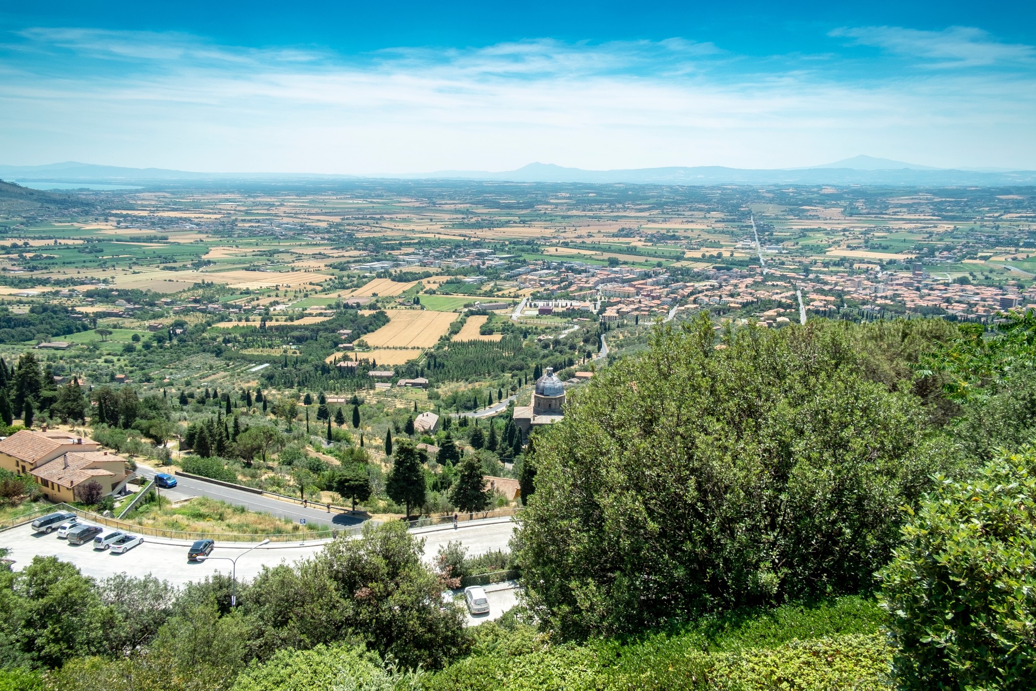 Tuscany, famous for its beautiful landscapes